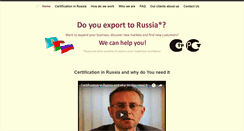 Desktop Screenshot of howtoexporttorussia.com